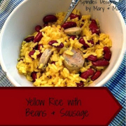 Yellow Rice with Beans and Sausage