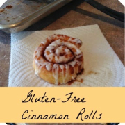 Gluten free Cinnamon Rolls