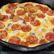 Great Cast Iron Skillet Pizza