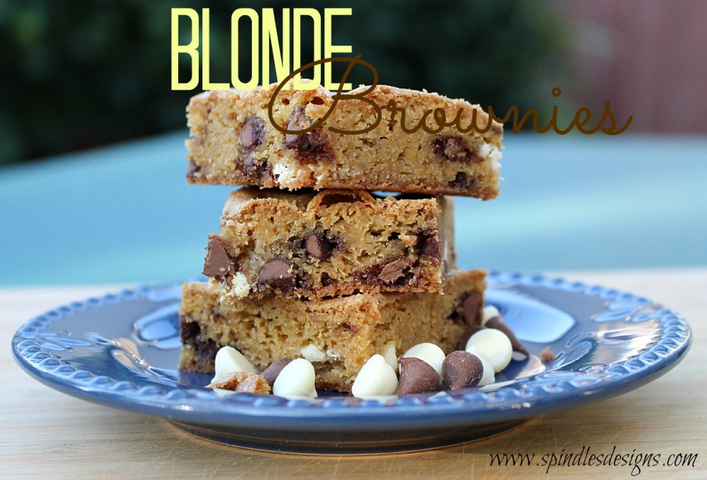 Blonde Brownies