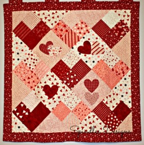 Show and Tell Saturday {Valentine’s Day Quilt}