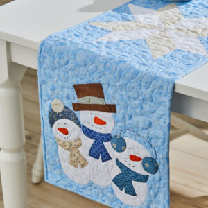 Snowman Table Runner