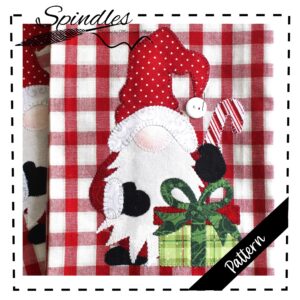 Christmas Gnome Applique Pattern – Festive Holiday Sewing Project
