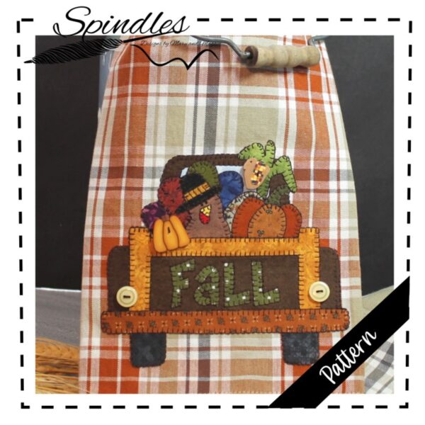 Fall Truck Applique Pattern