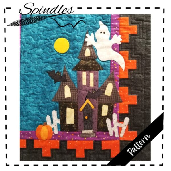 Haunted House Table Runner Pattern