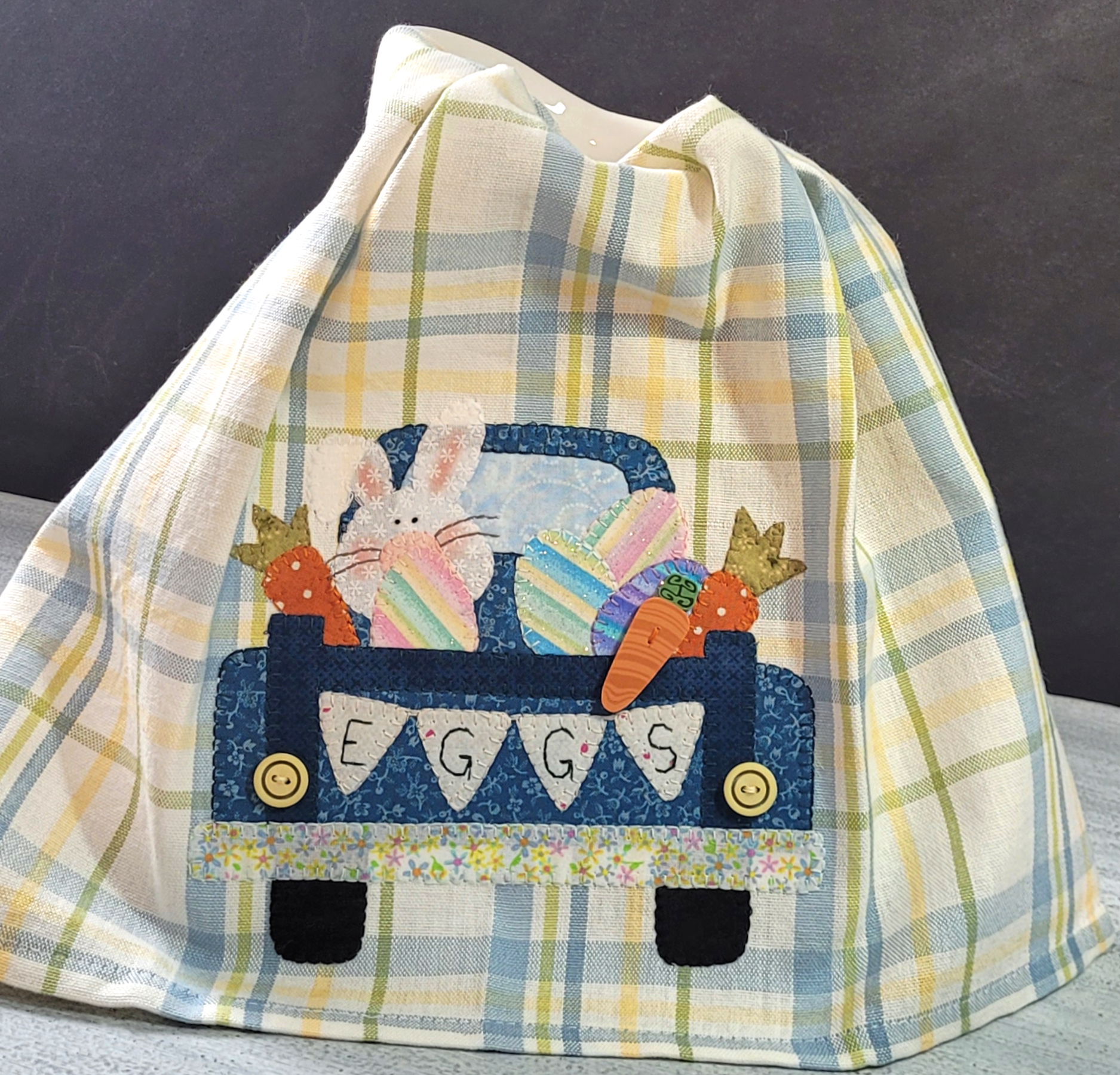 Vintage Truck Easter Appliqué Pattern - Image 3