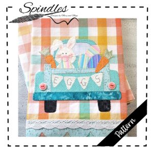 Vintage Truck Easter Appliqué Pattern