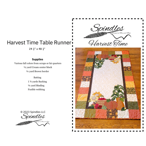 Harvest Time Table Runner Pattern - Image 2