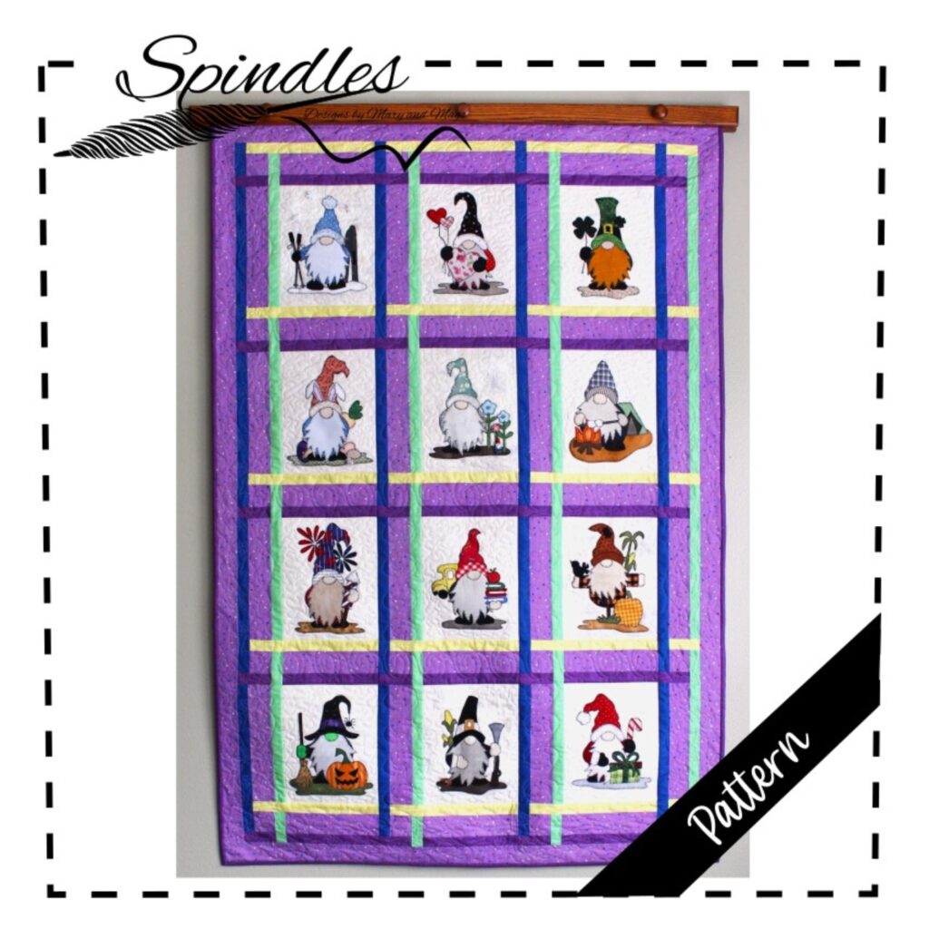 A Year of Gnomes Quilt Pattern