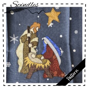 Holy Family Nativity Applique Pattern – Christmas Sewing Project