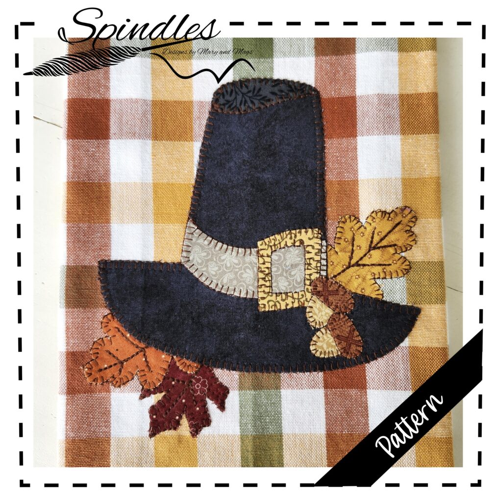 Pilgrim Hat Applique Pattern